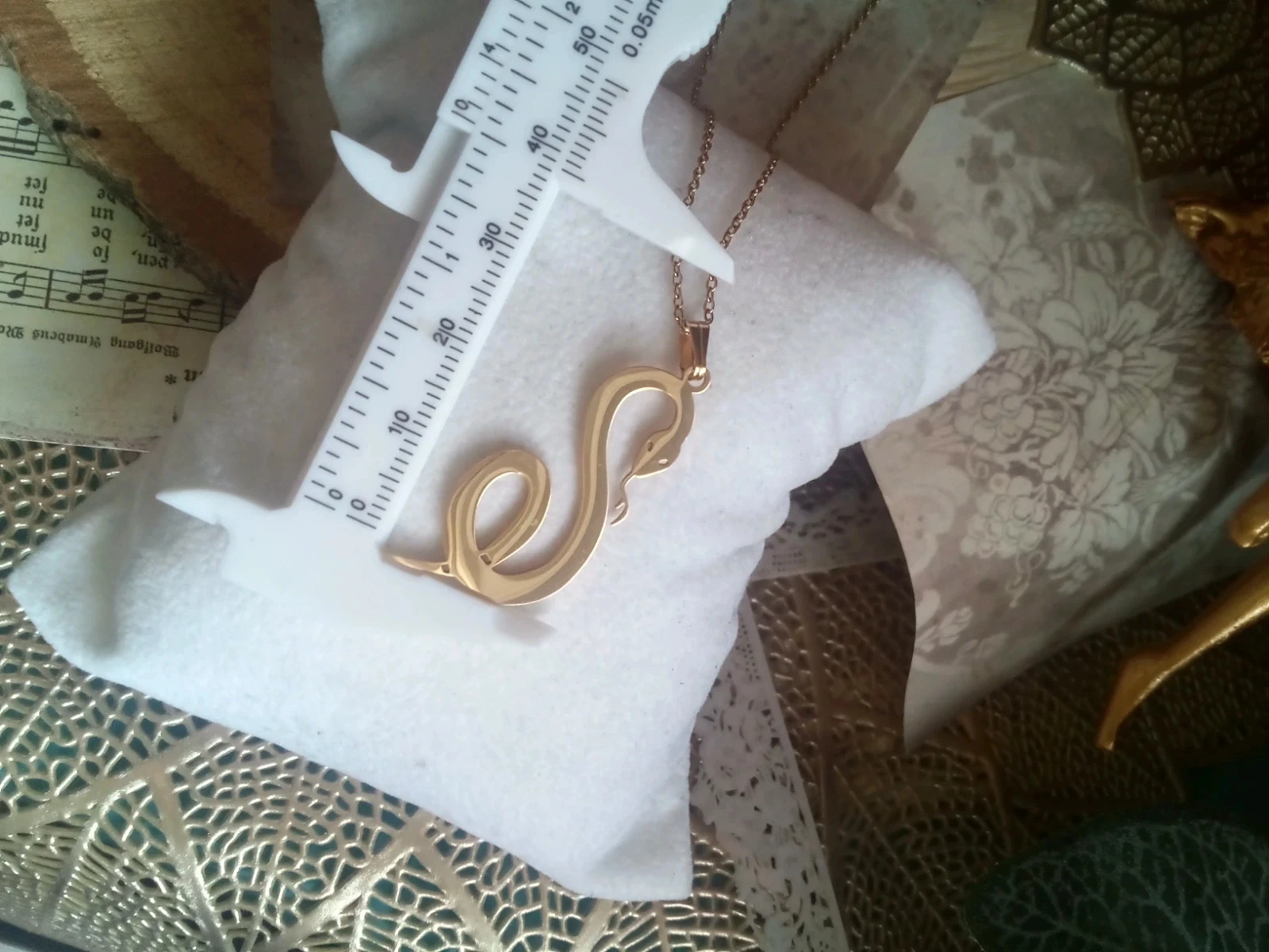 Collier serpent en acier inoxydable – photo 4
